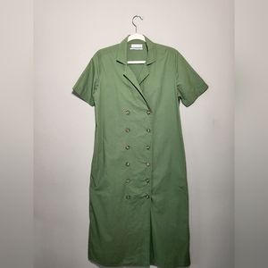 🌜URBAN OUTFITTERS Oversized Boxy Lagenlook Midi Dress or Overcoat | Size Medium